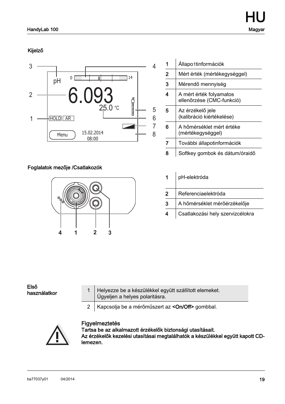 Xylem HandyLab 100 QuickStart User Manual | Page 21 / 50