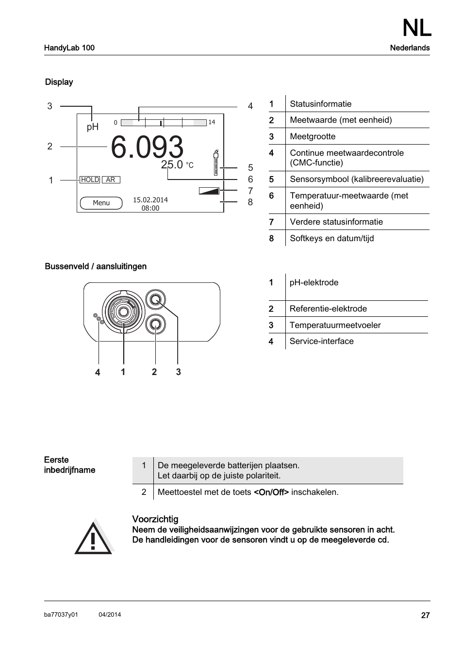 Xylem HandyLab 100 QuickStart User Manual | Page 29 / 50