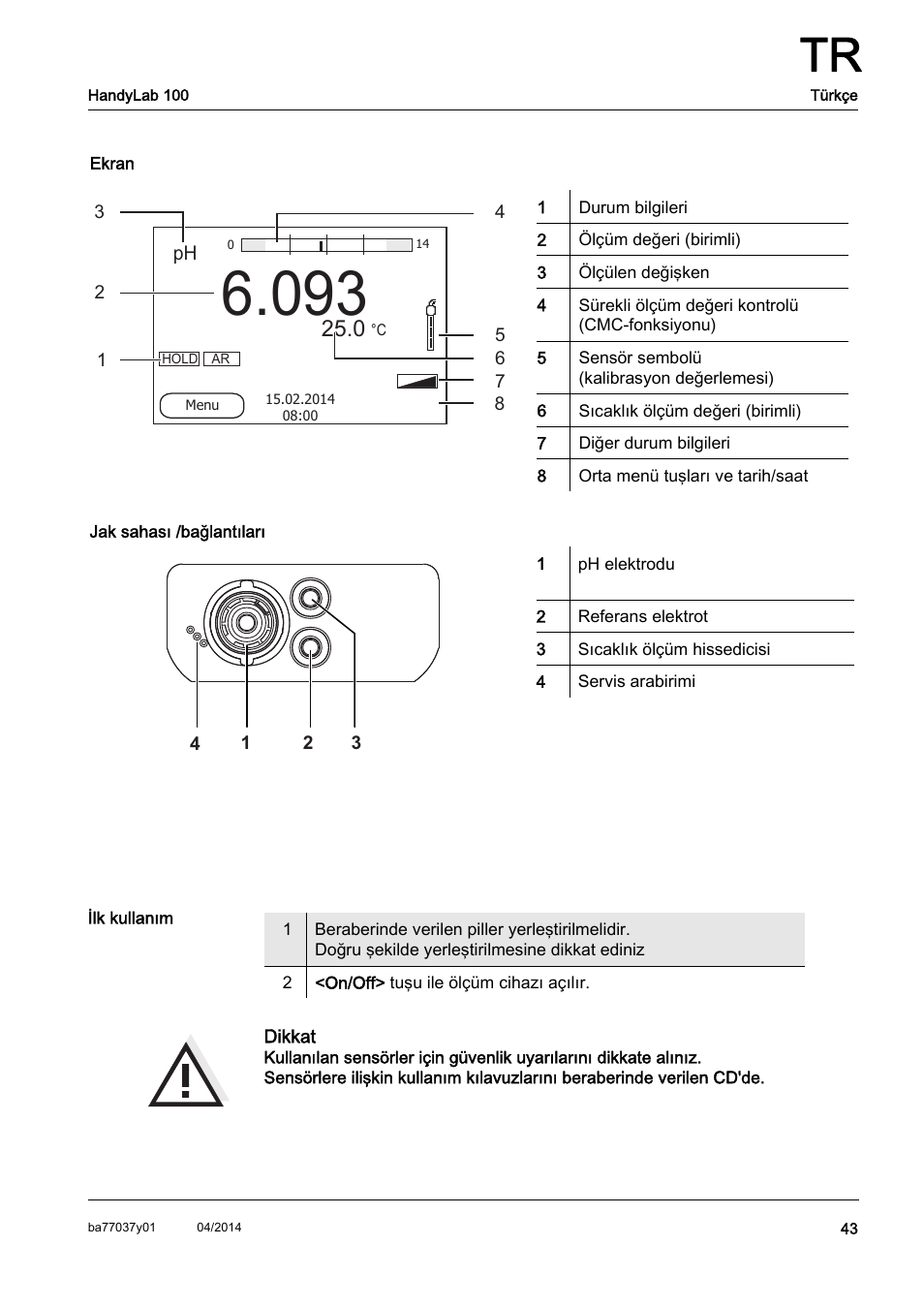 Xylem HandyLab 100 QuickStart User Manual | Page 45 / 50