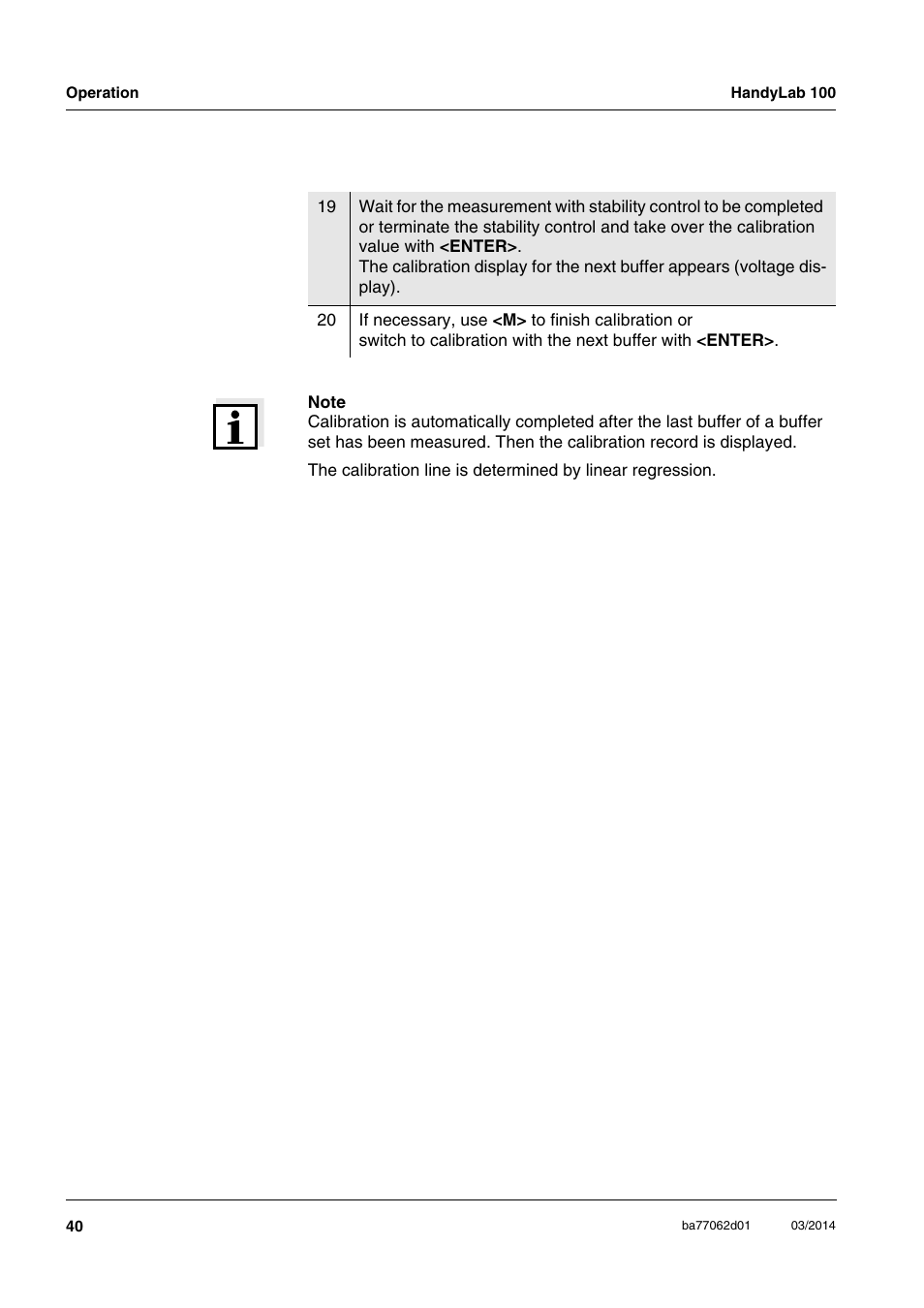 Xylem HandyLab 100 User Manual | Page 40 / 66