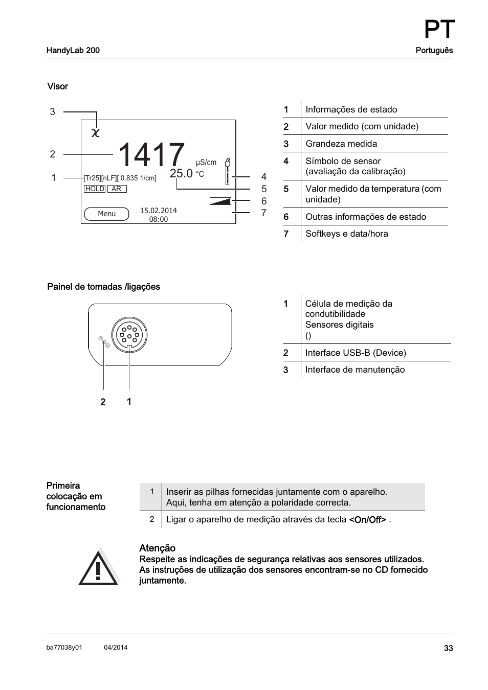 Xylem HandyLab 200 QuickStart User Manual | Page 35 / 50