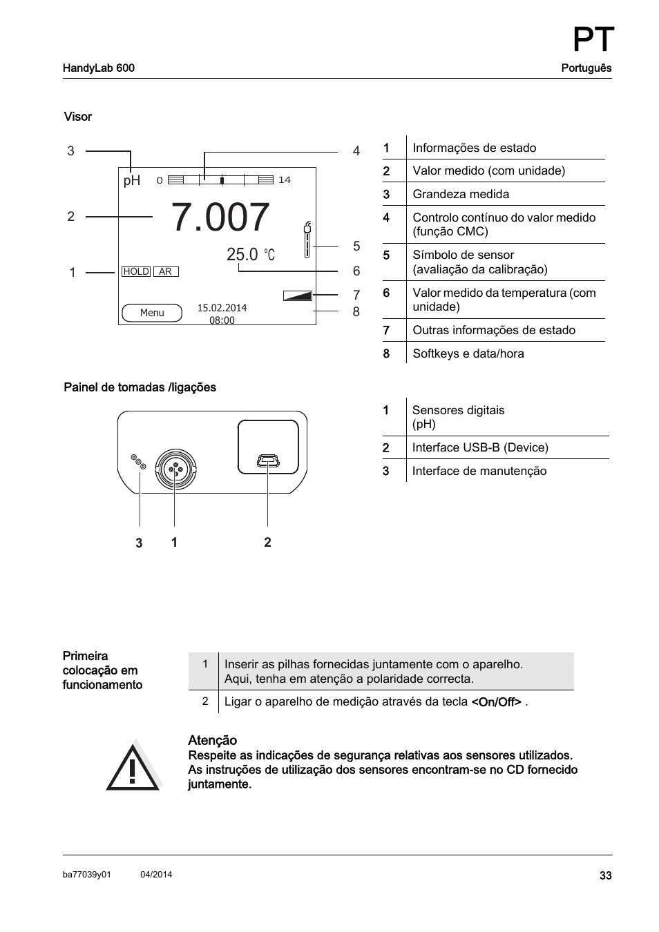 Xylem HandyLab 600 QuickStart User Manual | Page 35 / 50