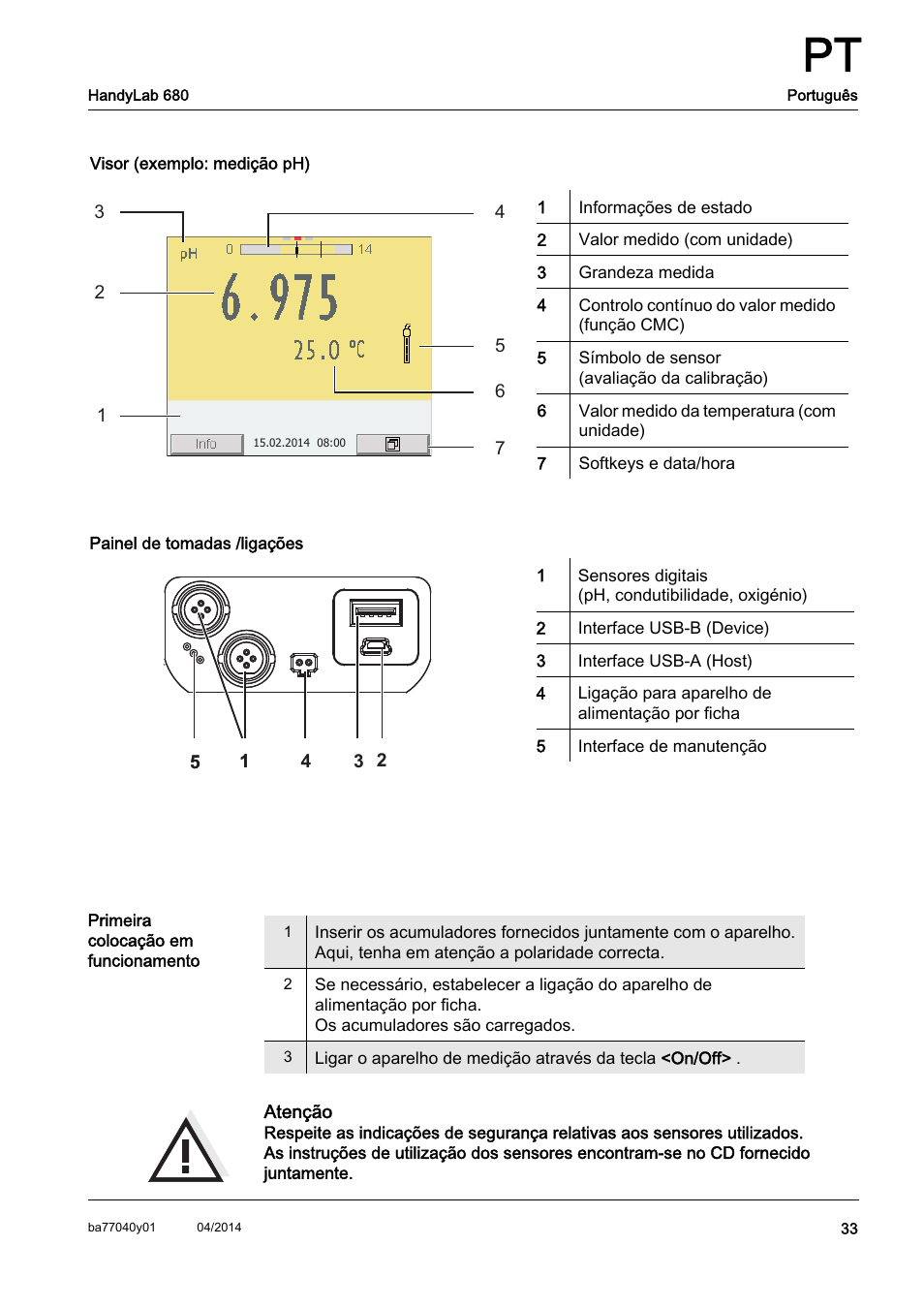 Xylem HandyLab 680 QuickStart User Manual | Page 35 / 50