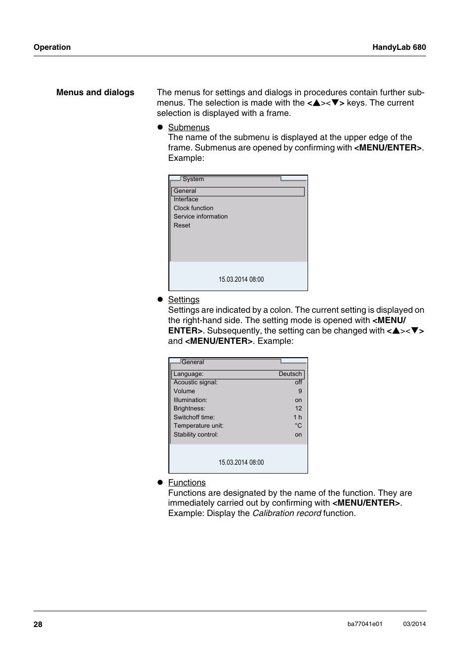 Xylem HandyLab 680 User Manual | Page 28 / 120