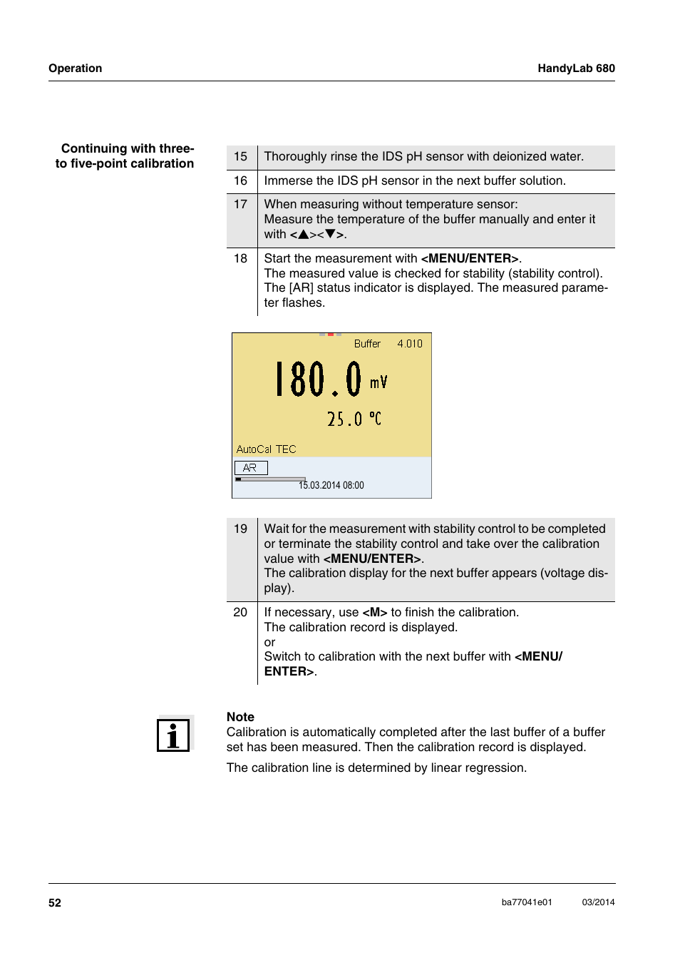 Xylem HandyLab 680 User Manual | Page 52 / 120