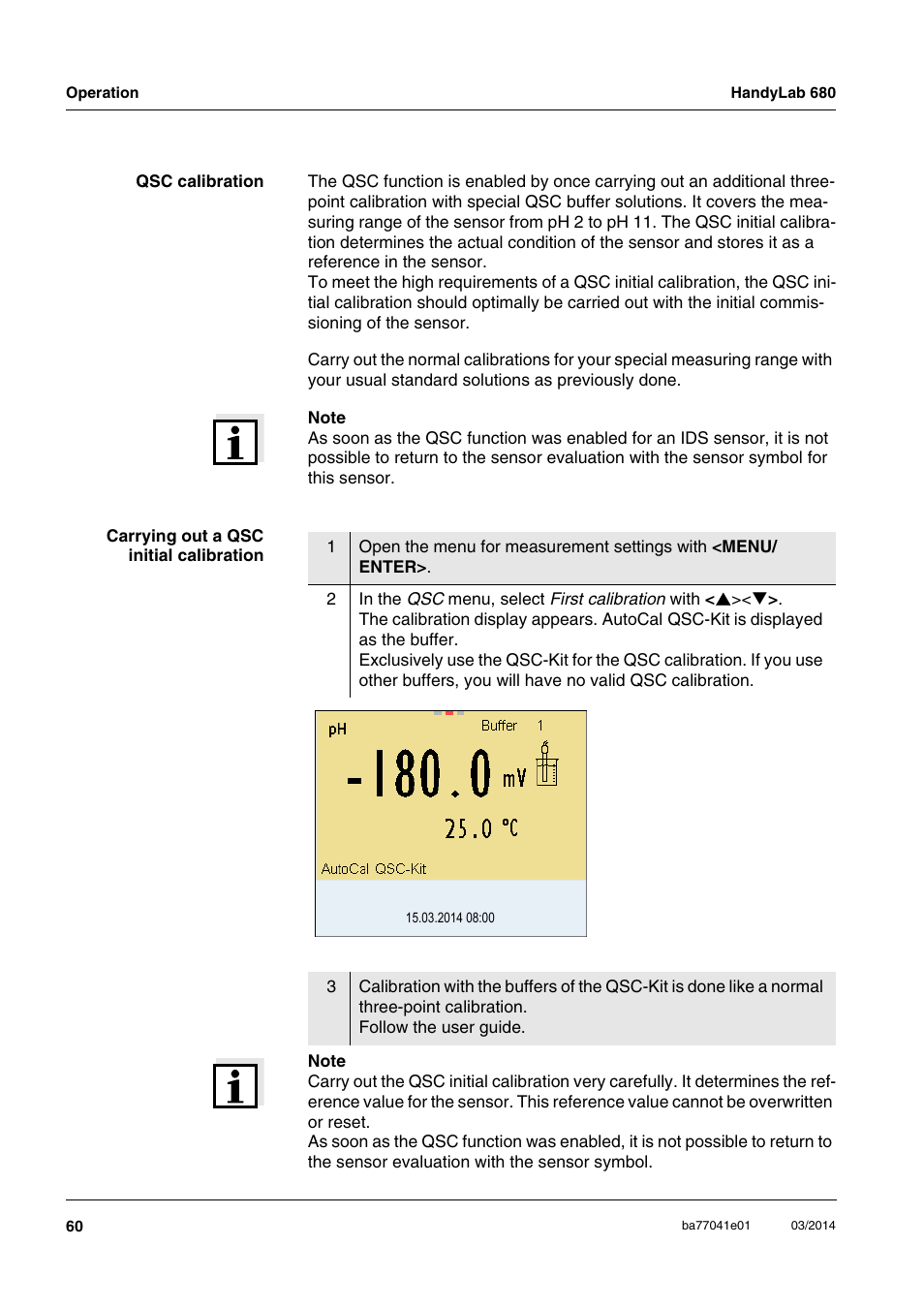 Xylem HandyLab 680 User Manual | Page 60 / 120