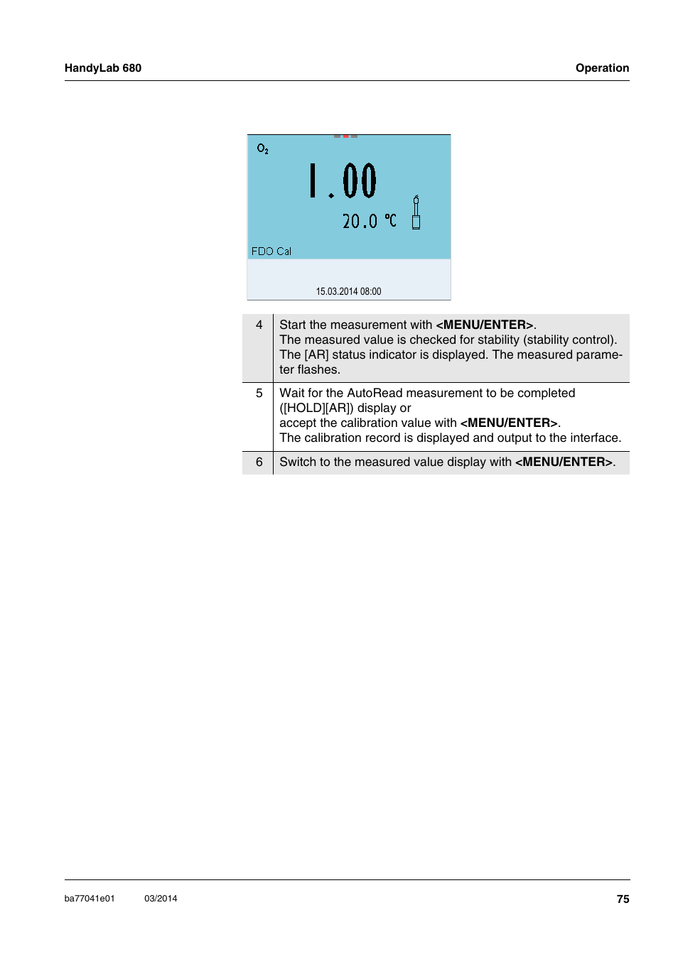 Xylem HandyLab 680 User Manual | Page 75 / 120