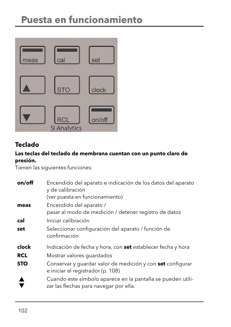 Puesta en funcionamiento | Xylem HandyLab 750(EX) User Manual | Page 102 / 128