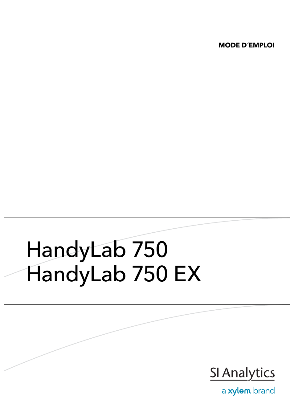 Xylem HandyLab 750(EX) User Manual | Page 63 / 128