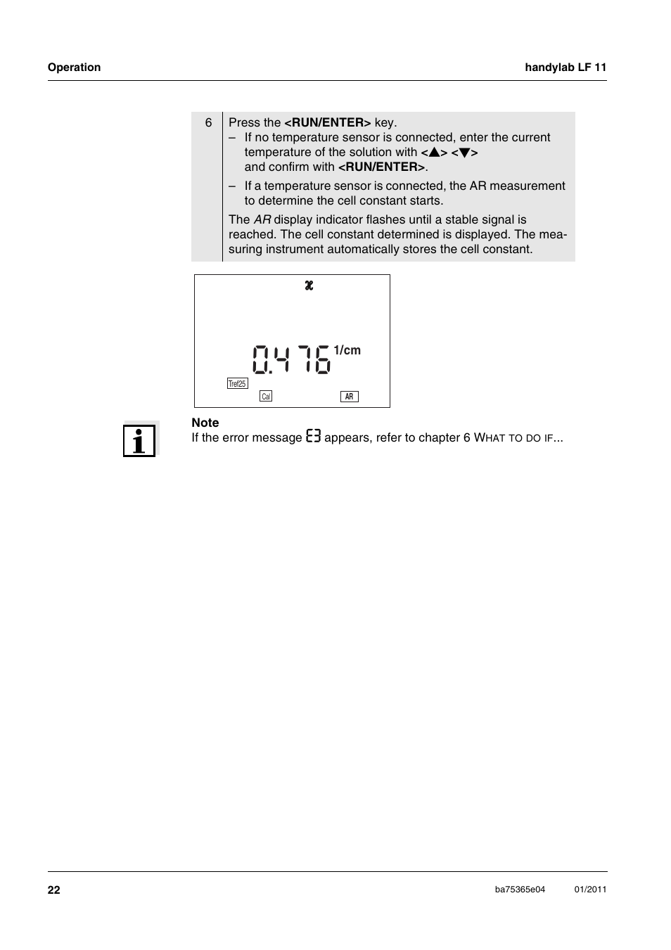 A l c 1 | Xylem handylab LF 11 User Manual | Page 22 / 44