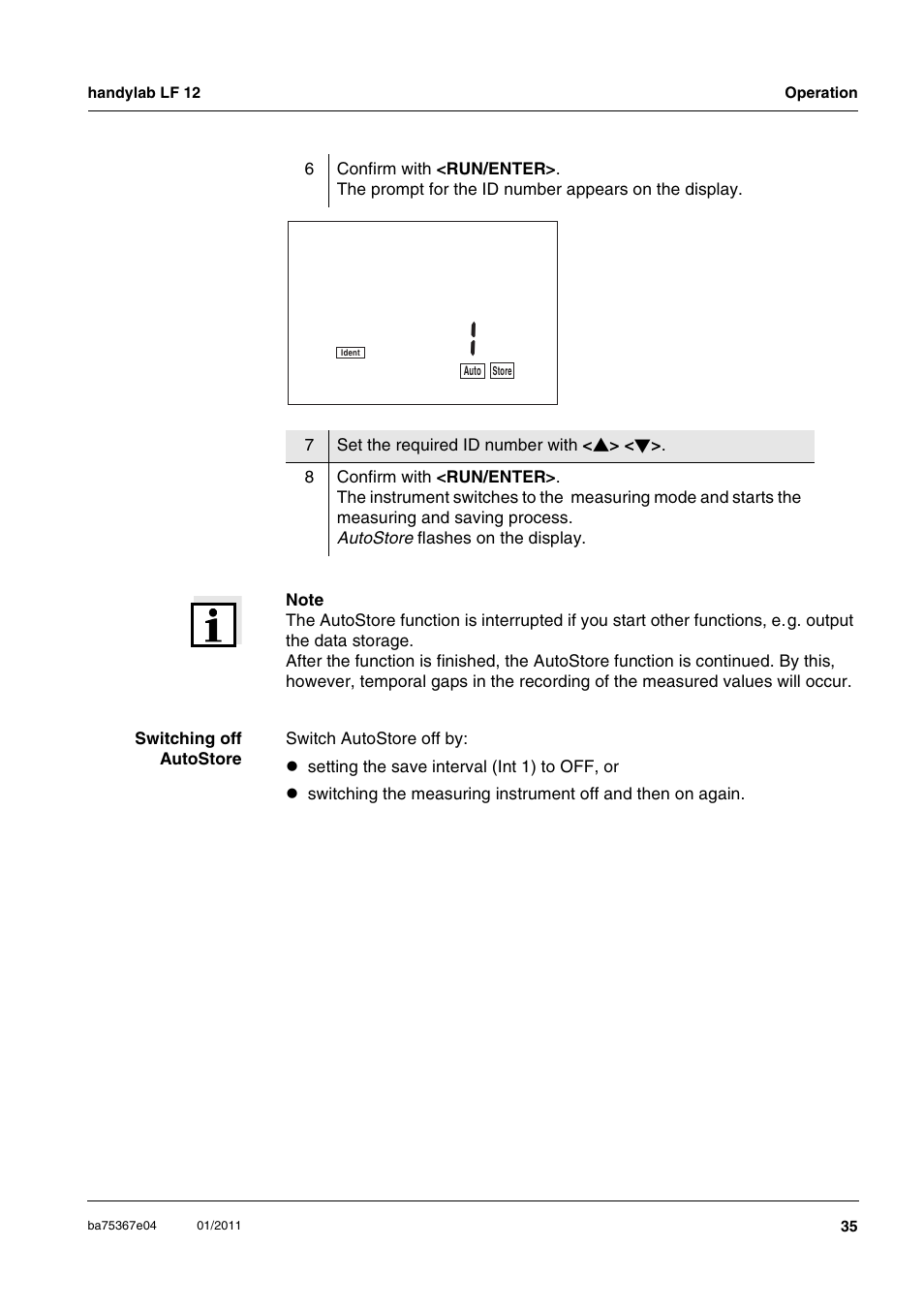 Er f | Xylem handylab LF 12 User Manual | Page 35 / 64