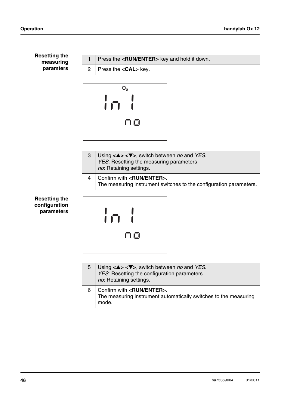 Xylem handylab OX 12 User Manual | Page 46 / 60