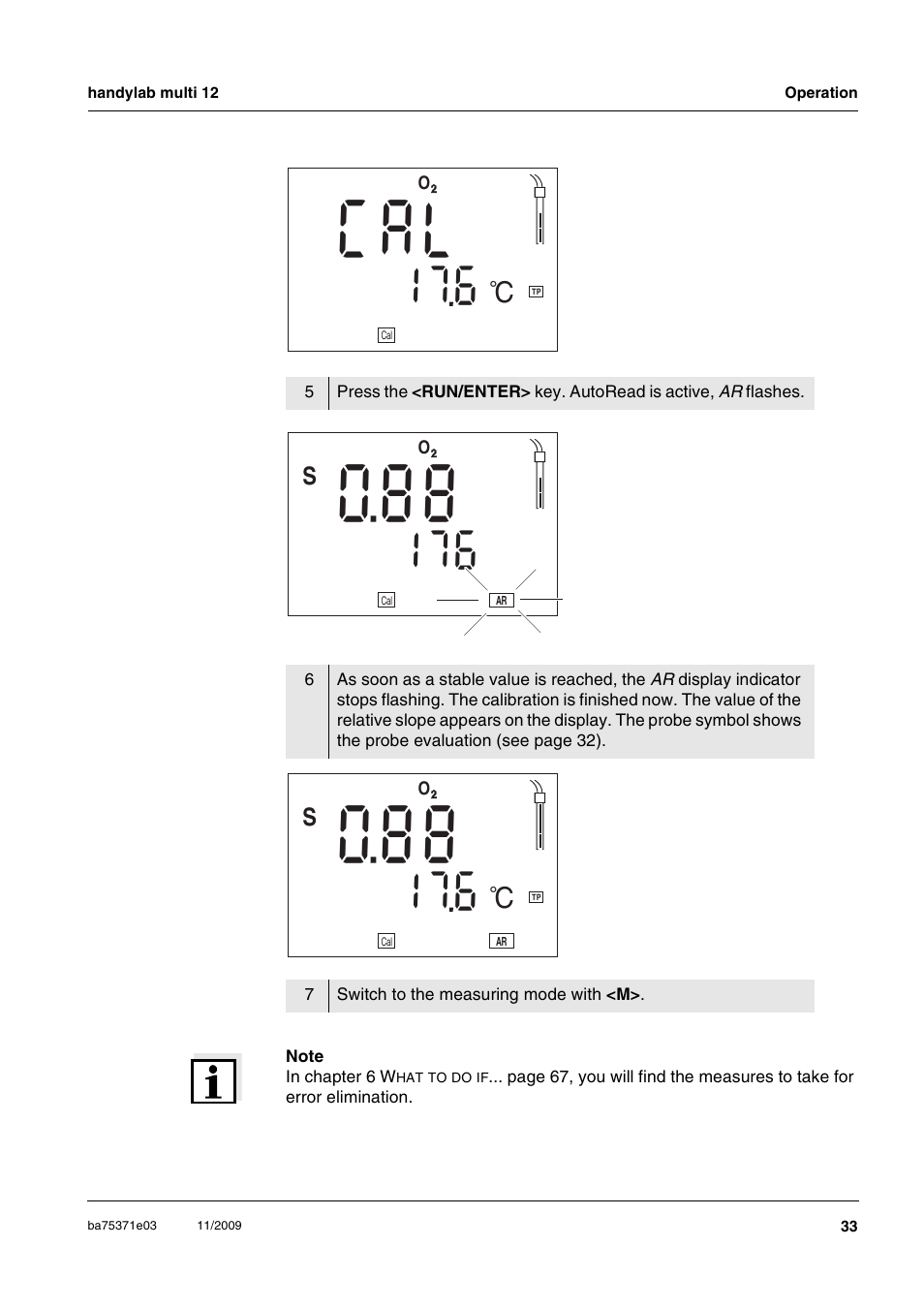 A l c | Xylem handylab multi 12 User Manual | Page 33 / 82