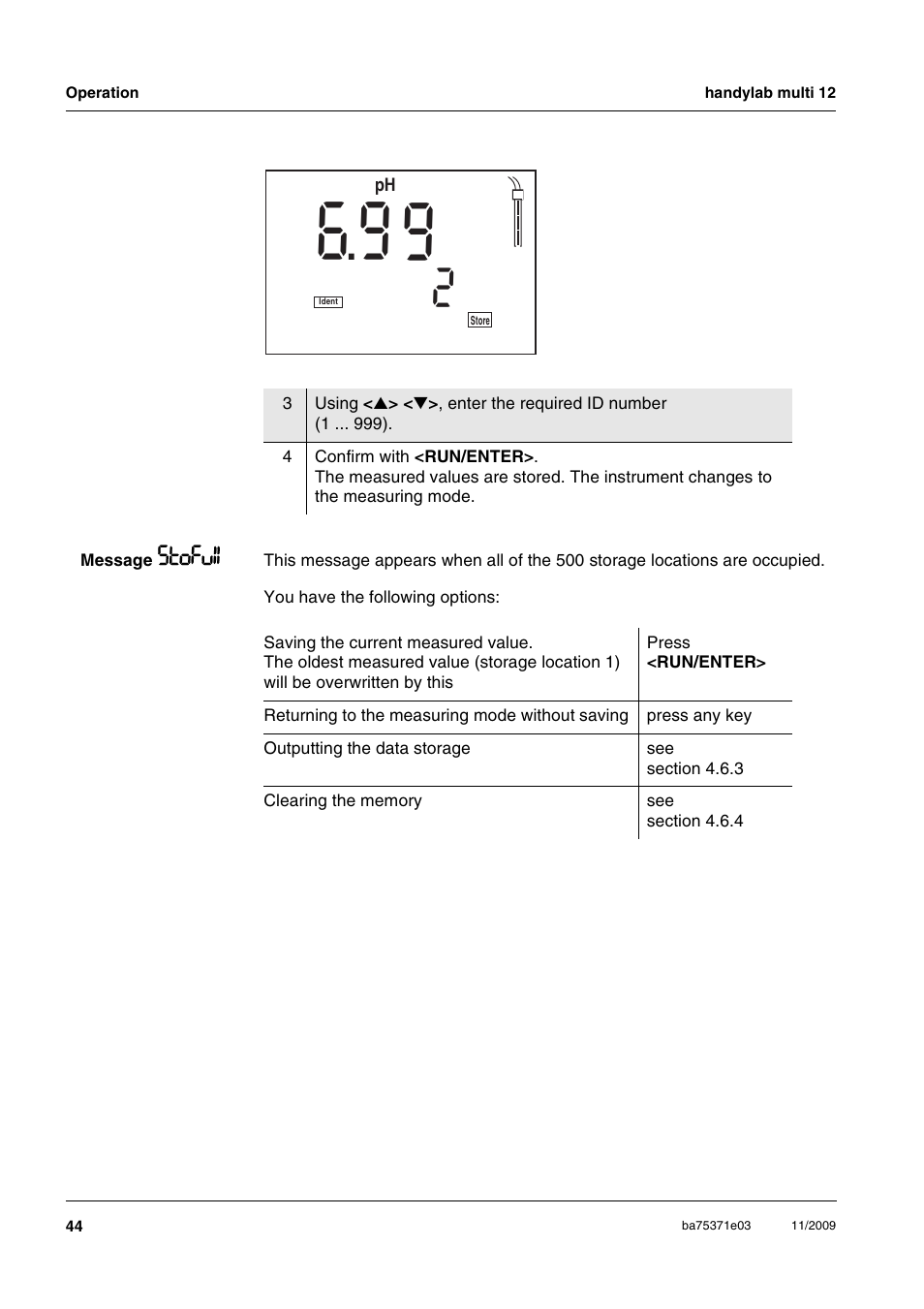 Xylem handylab multi 12 User Manual | Page 44 / 82