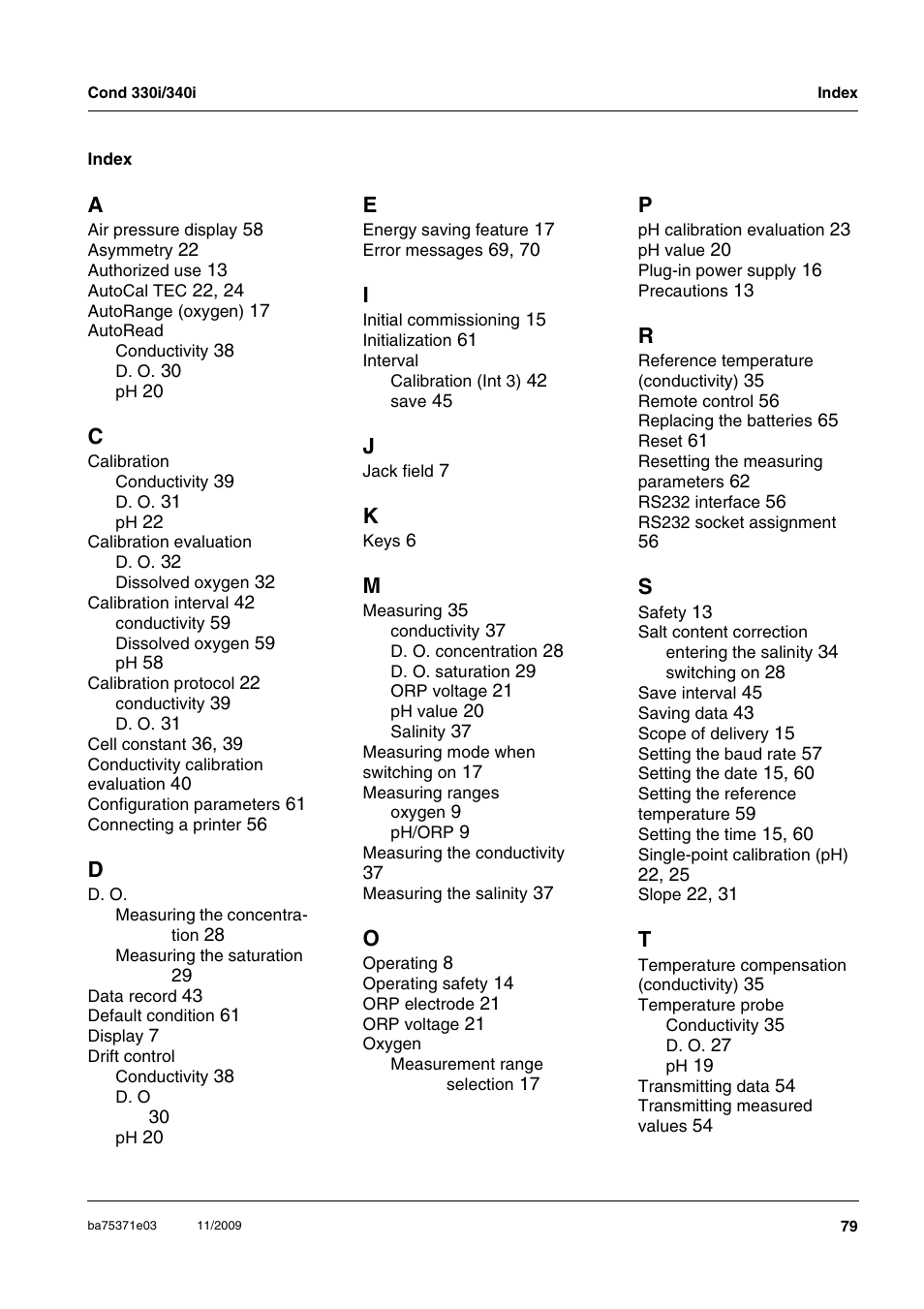 Xylem handylab multi 12 User Manual | Page 79 / 82