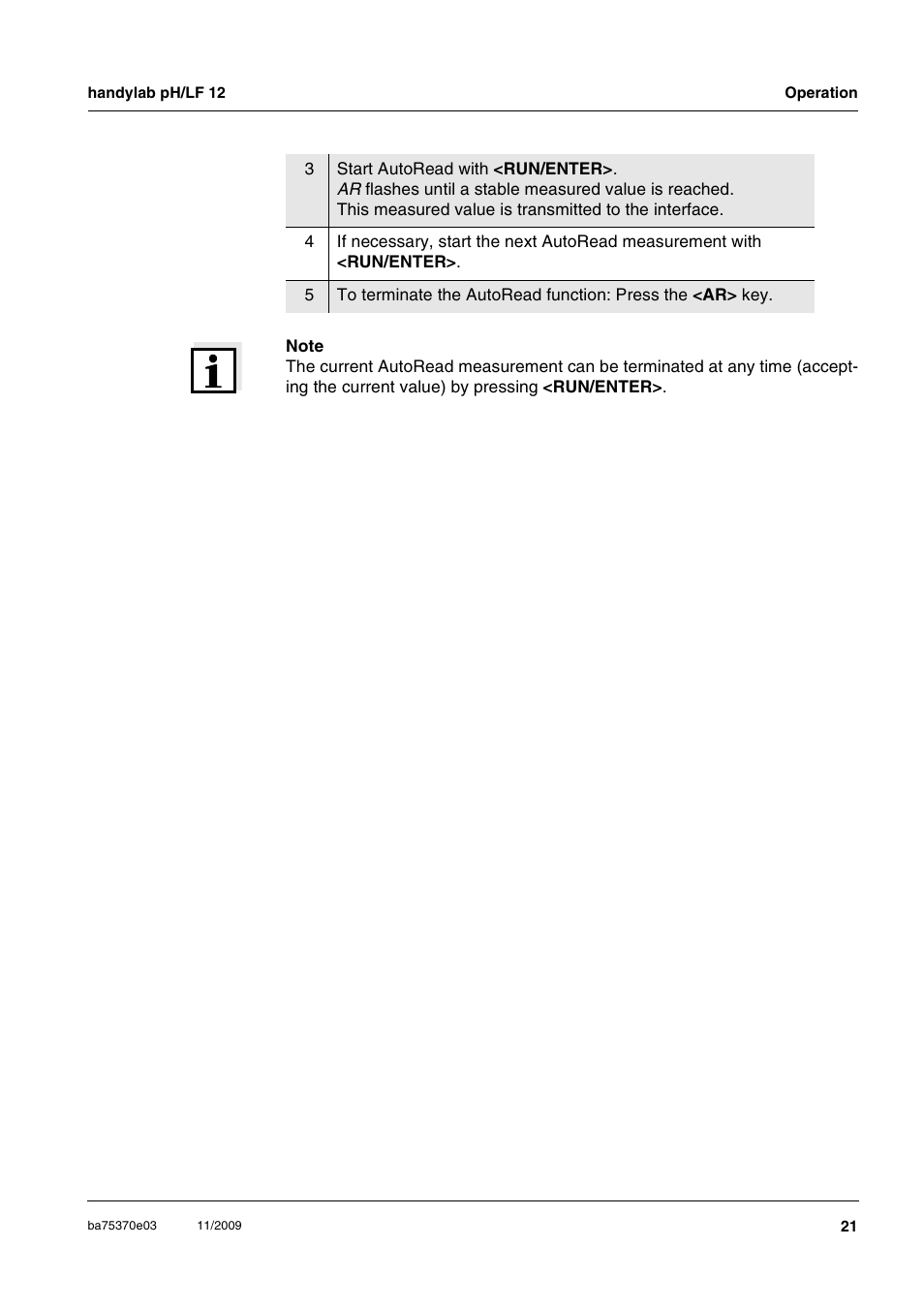 Xylem handylab pH LF 12 User Manual | Page 21 / 80