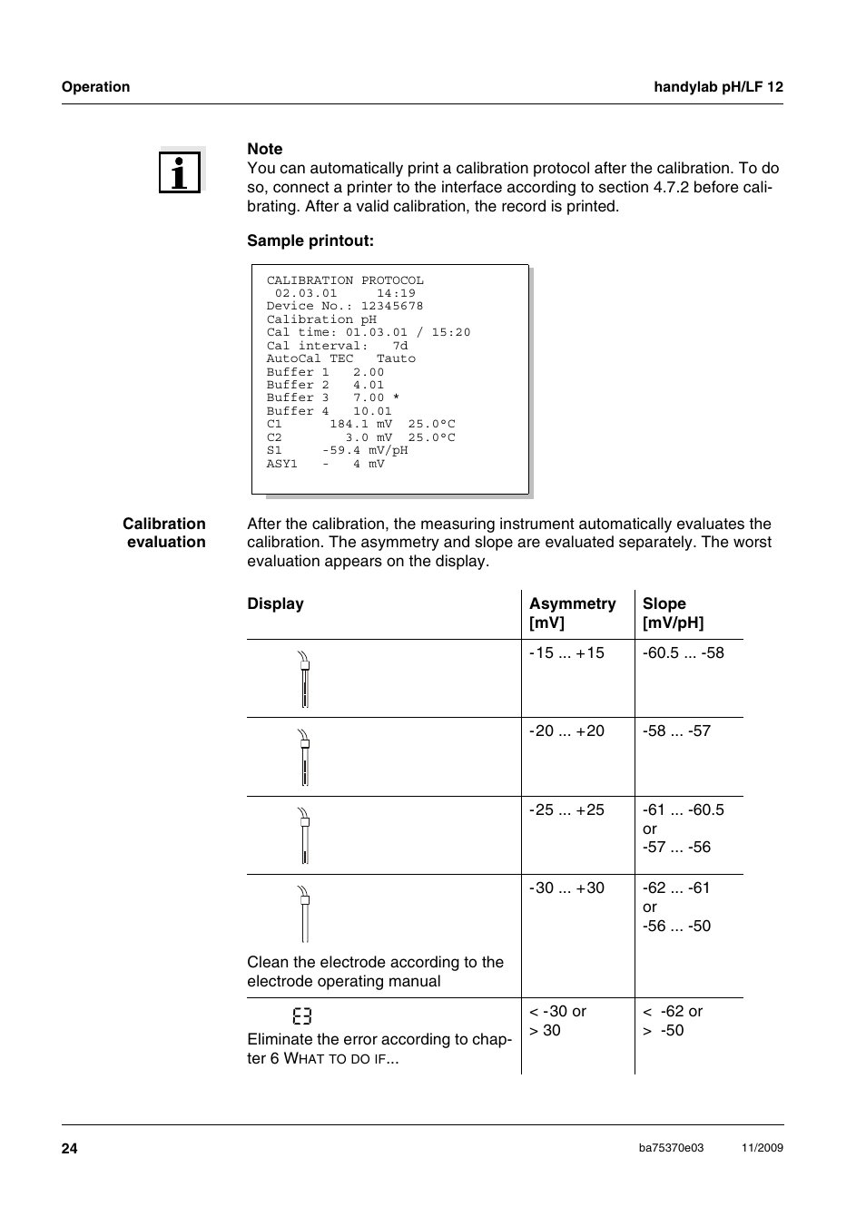 Xylem handylab pH LF 12 User Manual | Page 24 / 80