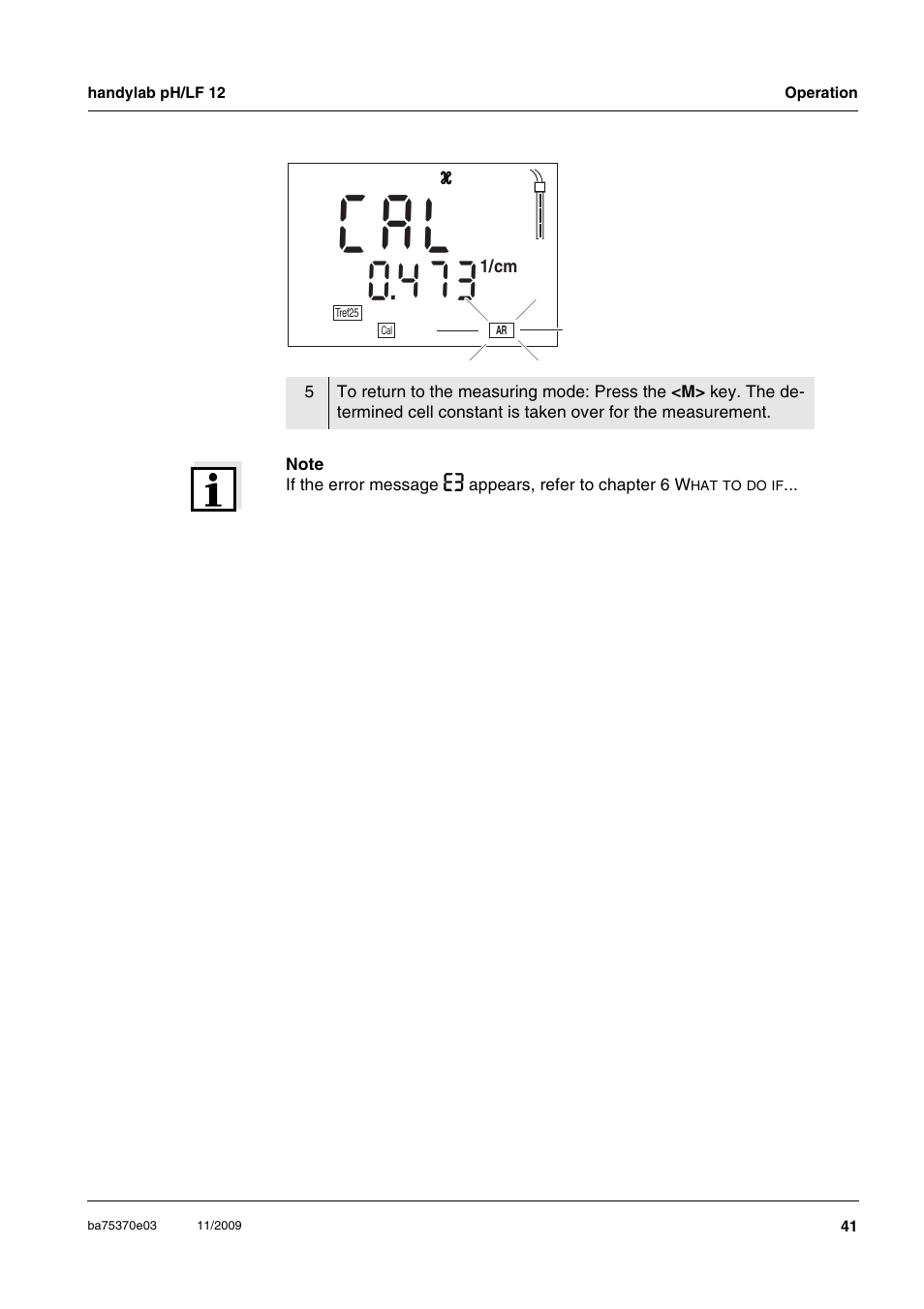 A l c | Xylem handylab pH LF 12 User Manual | Page 41 / 80