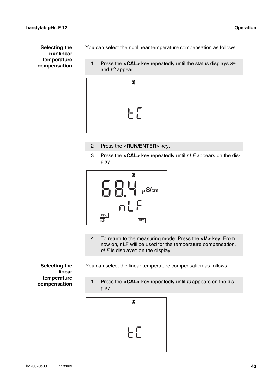 Fl n | Xylem handylab pH LF 12 User Manual | Page 43 / 80