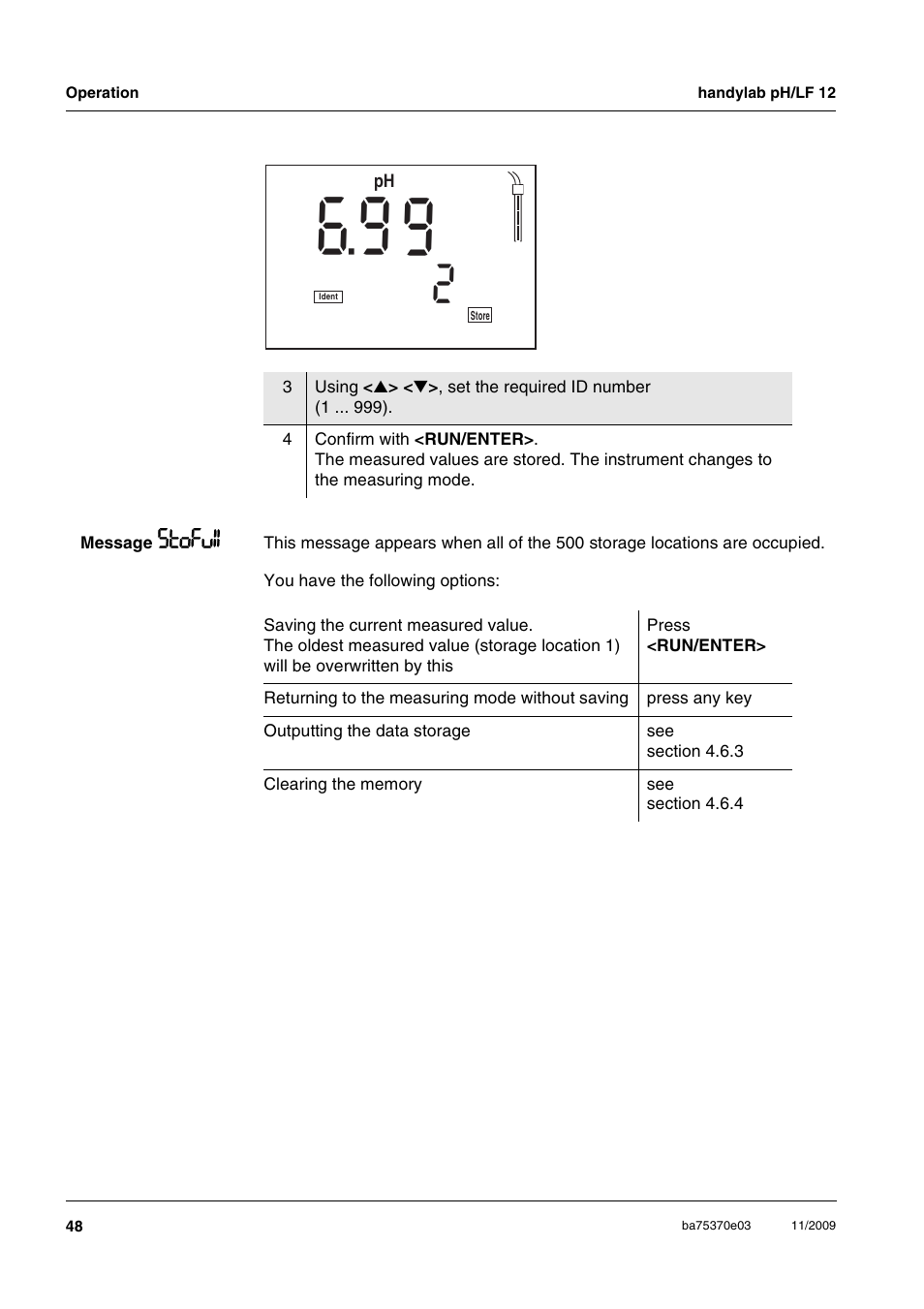 Xylem handylab pH LF 12 User Manual | Page 48 / 80