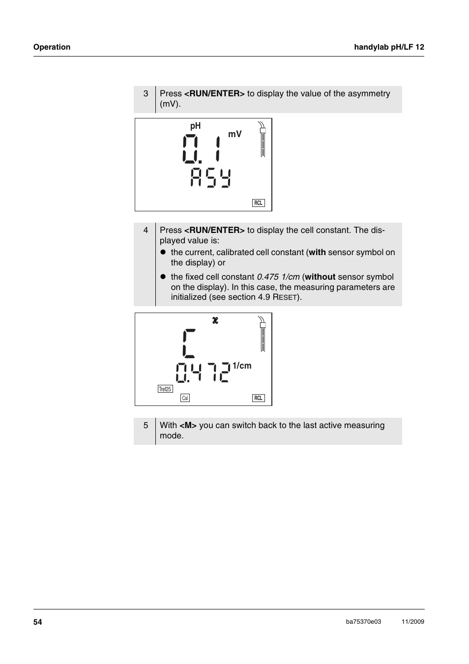 Xylem handylab pH LF 12 User Manual | Page 54 / 80