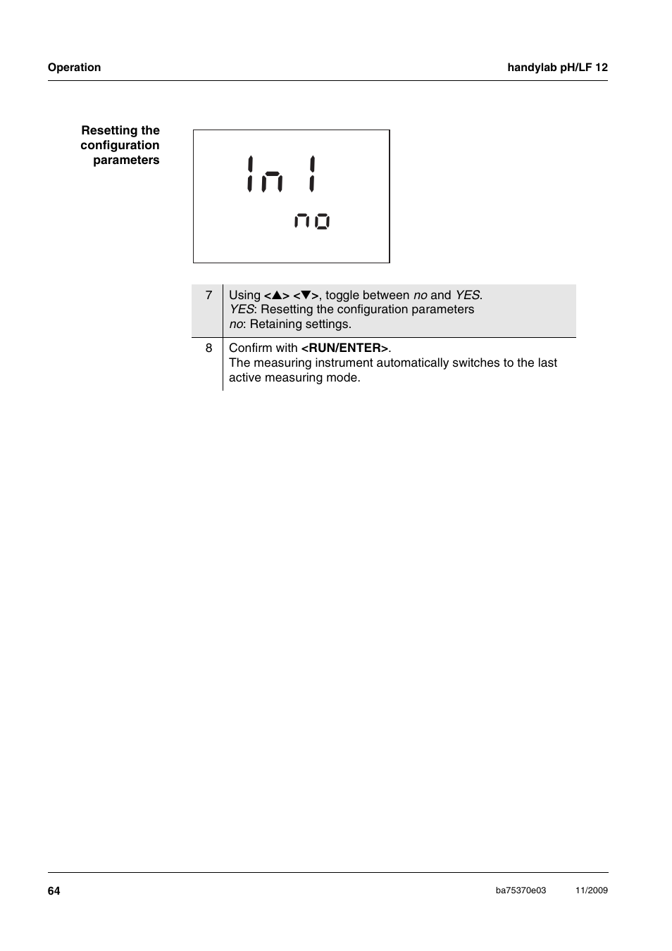 N i i | Xylem handylab pH LF 12 User Manual | Page 64 / 80