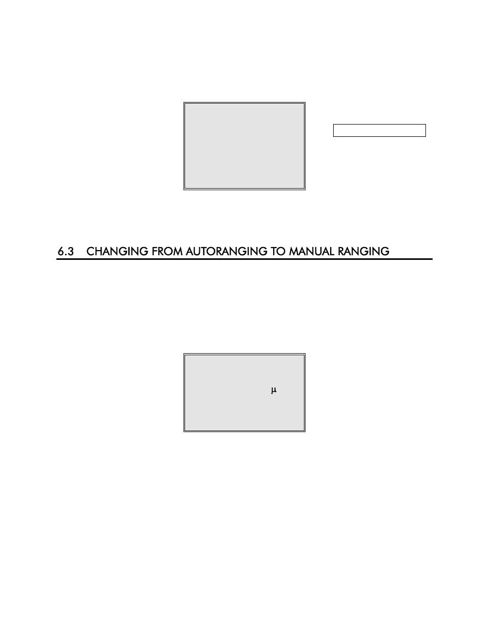 3 changing from autoranging to manual ranging, Model 30 | YSI 30 User Manual | Page 21 / 52