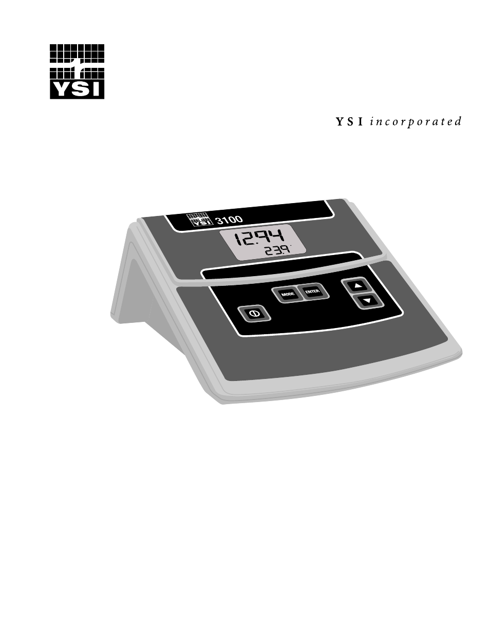 YSI 3100 User Manual | 50 pages