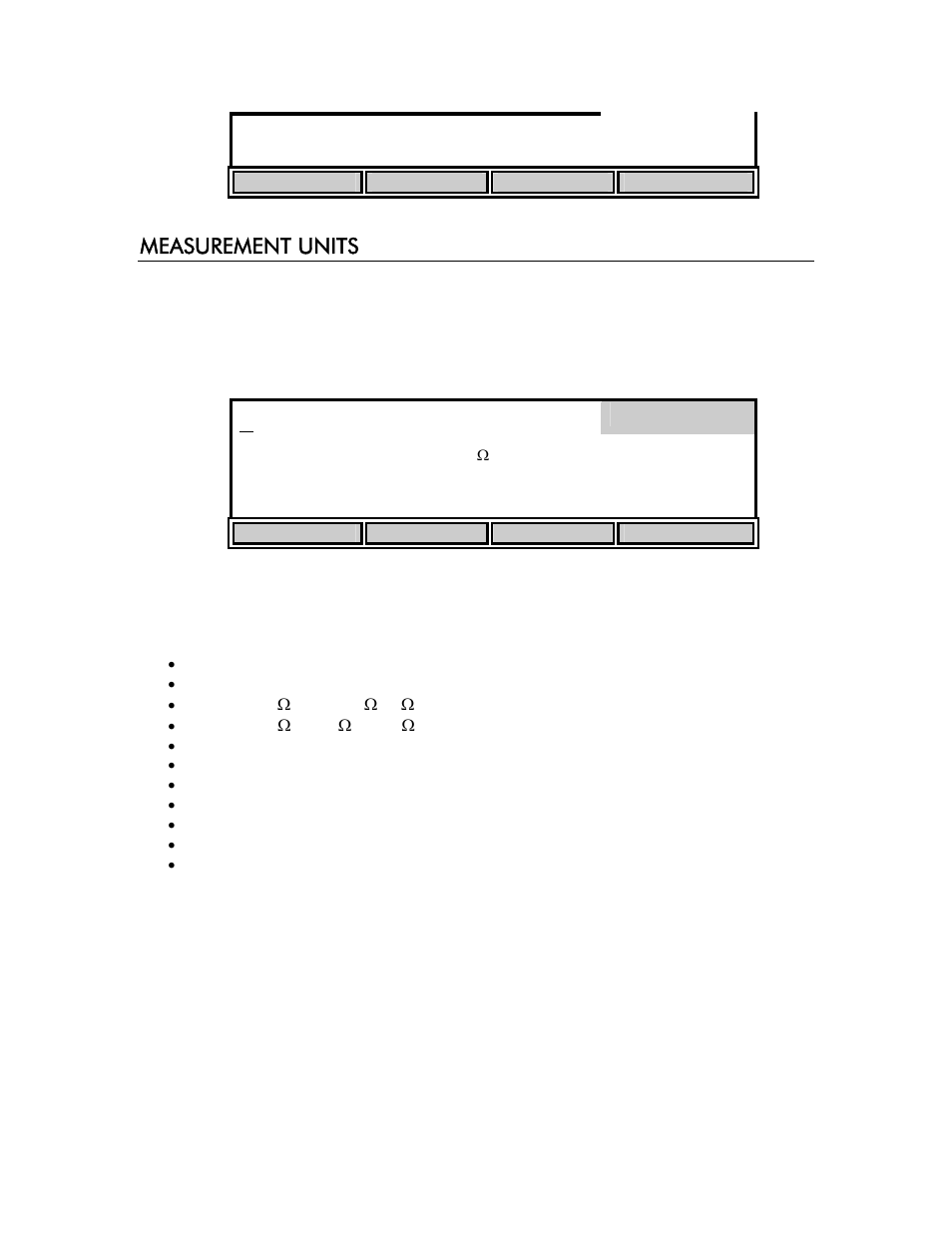 Measurement units, 9999us | YSI 3200 User Manual | Page 24 / 86