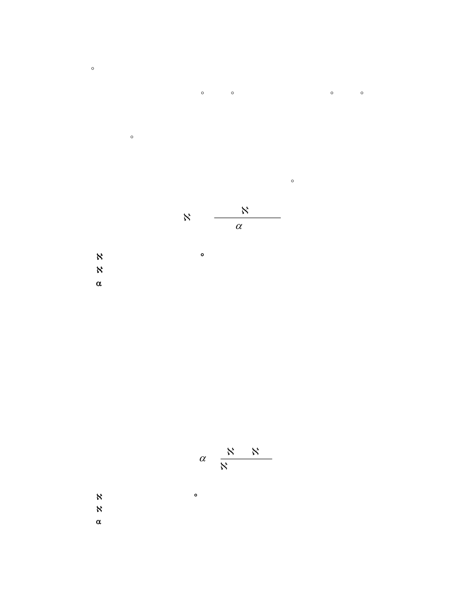 Prestored temperature compensation curves, Determining the temperature coefficient, 1 + (t - 25) | T - 25) | YSI 3200 User Manual | Page 52 / 86