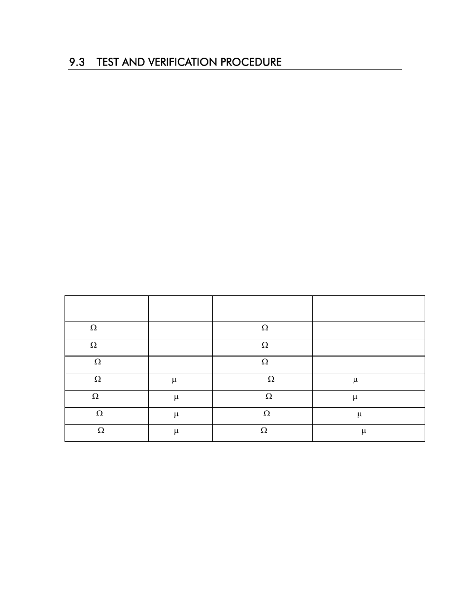 3 test and verification procedure | YSI 3200 User Manual | Page 64 / 86