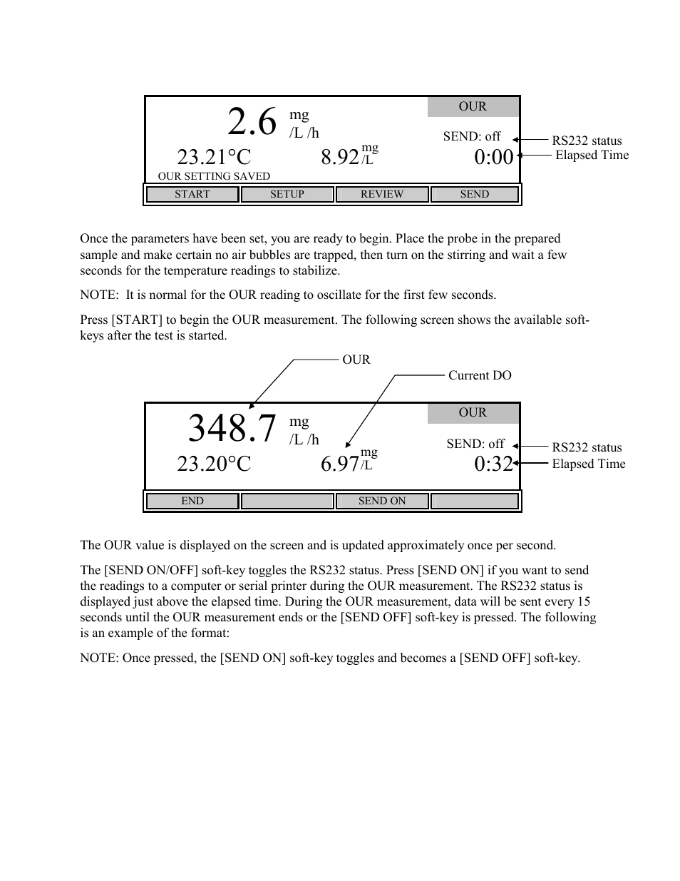 YSI 5000 User Manual | Page 37 / 70