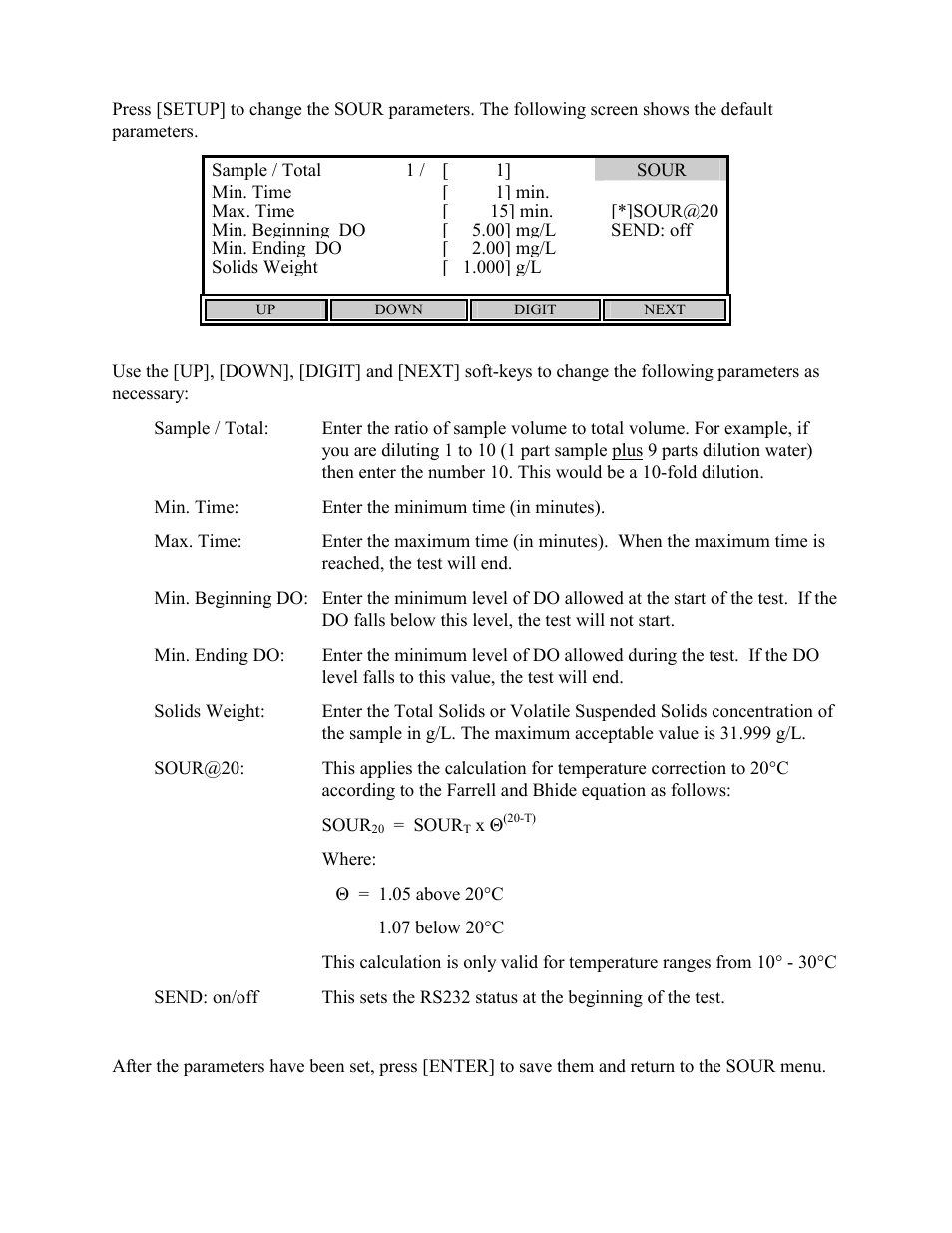 YSI 5000 User Manual | Page 41 / 70