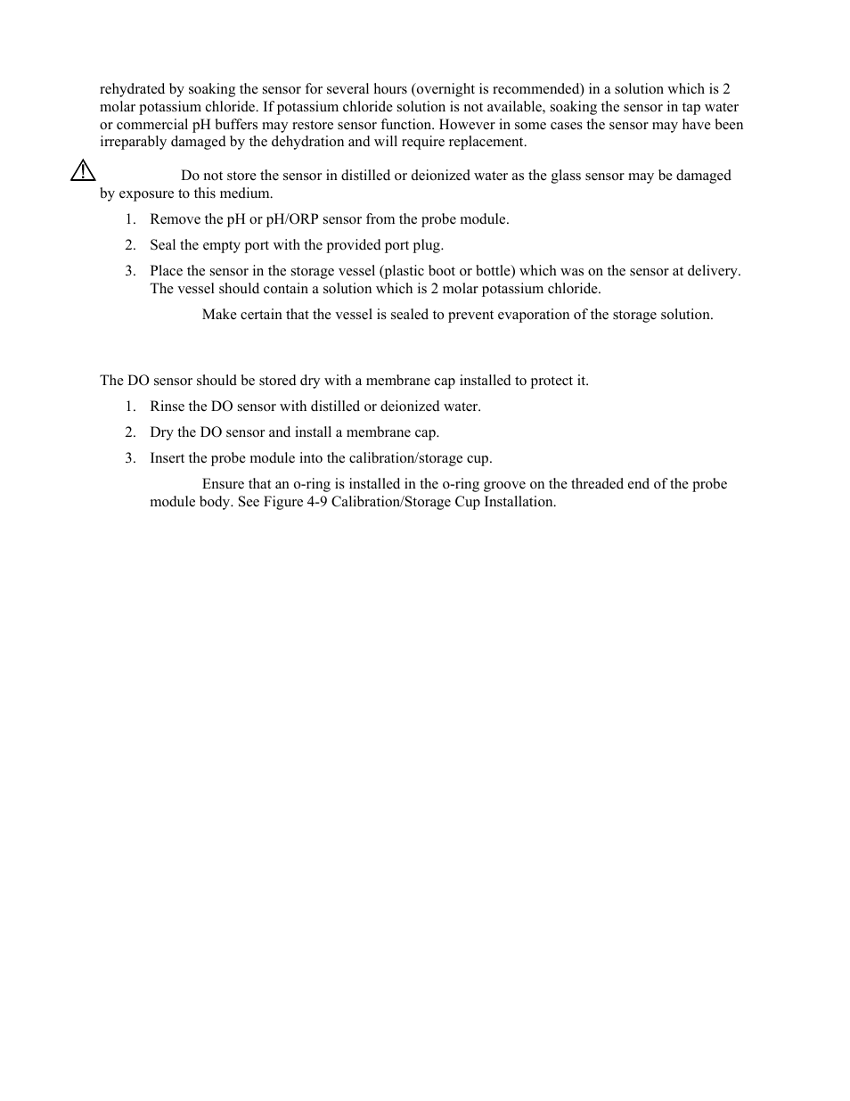 Do sensor | YSI 5200 User Manual | Page 118 / 148