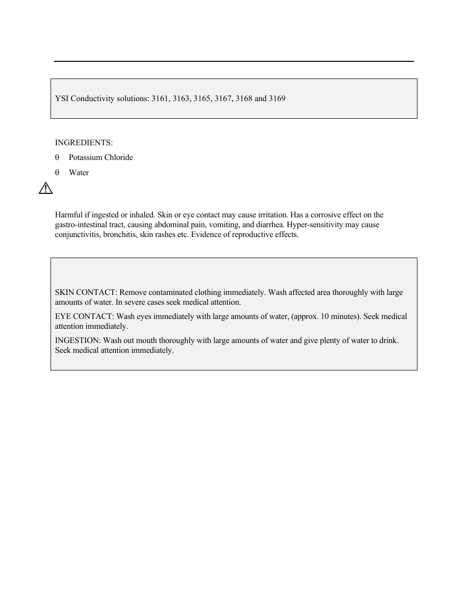 Health and safety, Section 18, Ment to review section 18 health and safety | Ur health. see section 18 health and, Safety for m, Ur health. see | YSI 5200 User Manual | Page 136 / 148