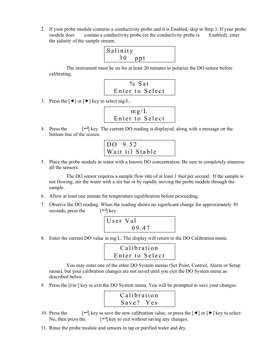 YSI 5200 User Manual | Page 67 / 148