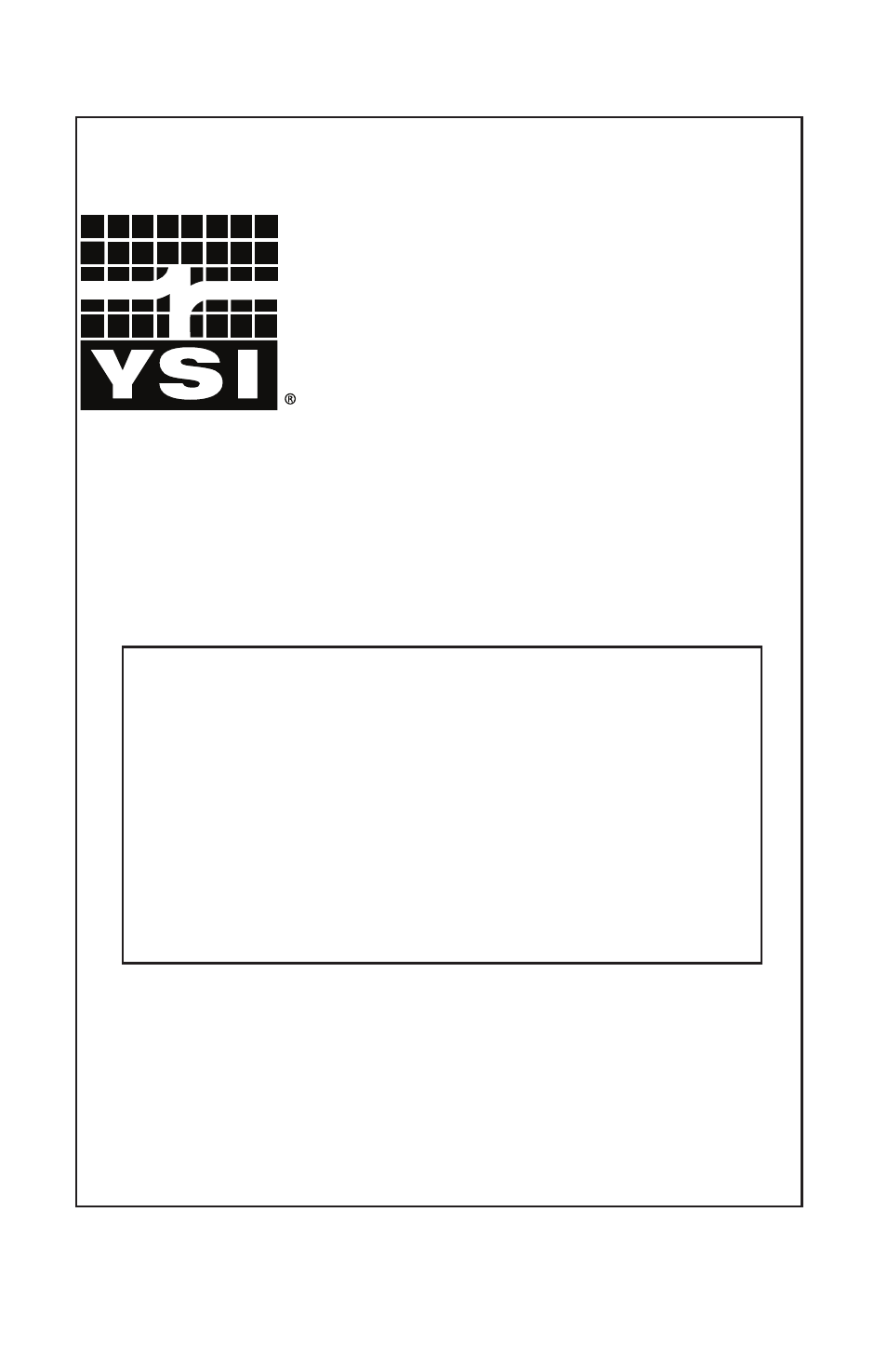 YSI 5200A User Manual | 121 pages