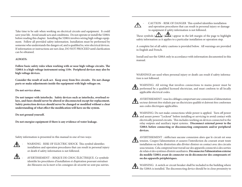This is important, Warnings and cautions | YSI 5200A User Manual | Page 11 / 121