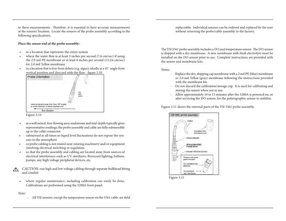 Ysi 5561 probe assembly | YSI 5200A User Manual | Page 18 / 121