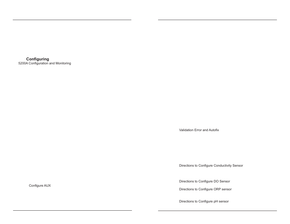 YSI 5200A User Manual | Page 3 / 121