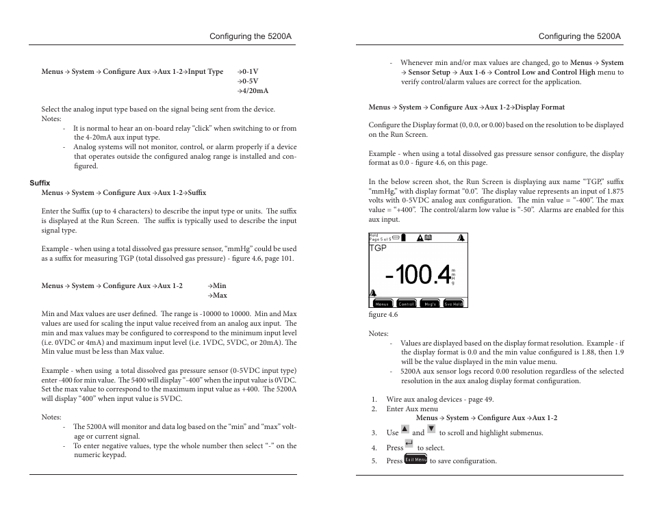 YSI 5200A User Manual | Page 51 / 121