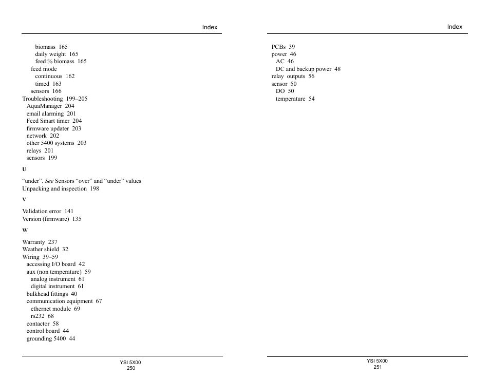 YSI 5500D-1 User Manual | Page 126 / 127