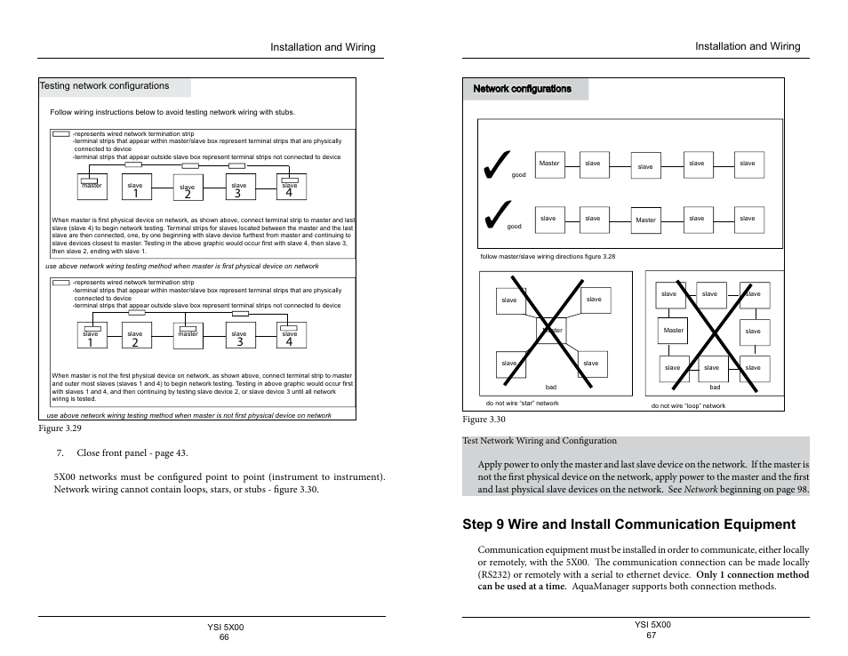 Step 9 wire and install communication equipment | YSI 5500D-1 User Manual | Page 34 / 127