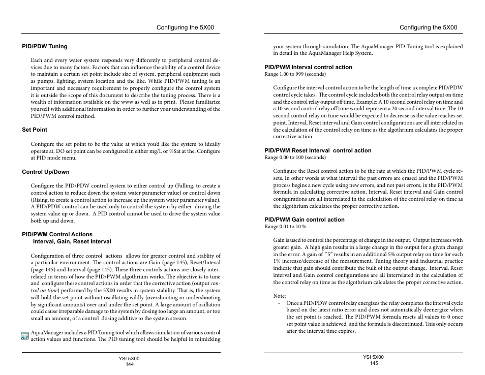 YSI 5500D-1 User Manual | Page 73 / 127