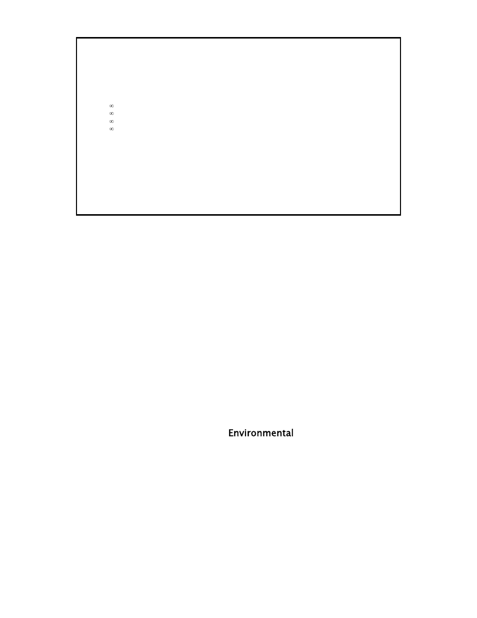 Environmental | YSI 550A User Manual | Page 18 / 18