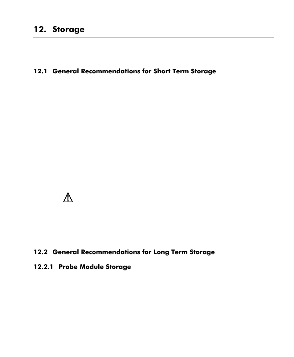 Storage, General recommendations for short term storage, General recommendations for long term storage | YSI 556 MPS User Manual | Page 105 / 136