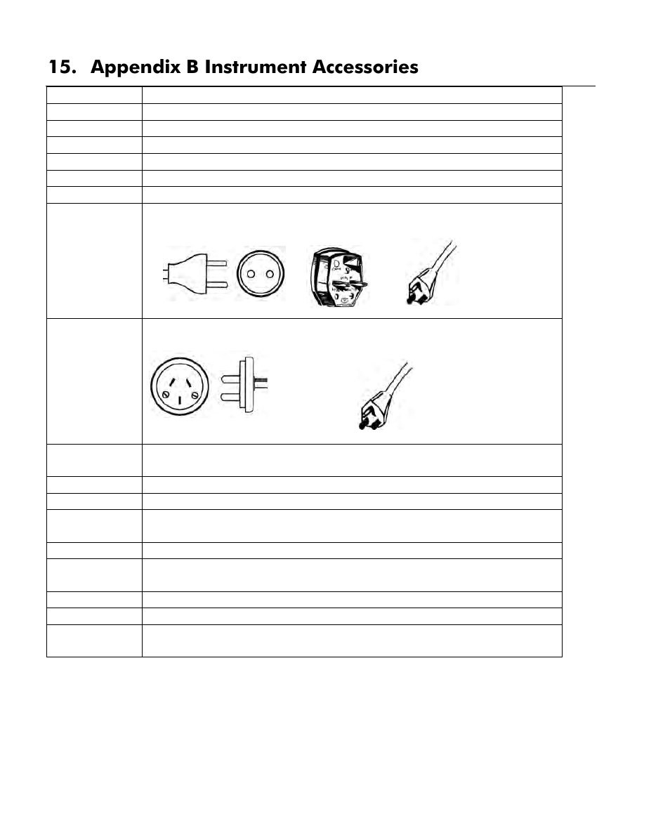 Appendix b instrument accessories | YSI 556 MPS User Manual | Page 112 / 136