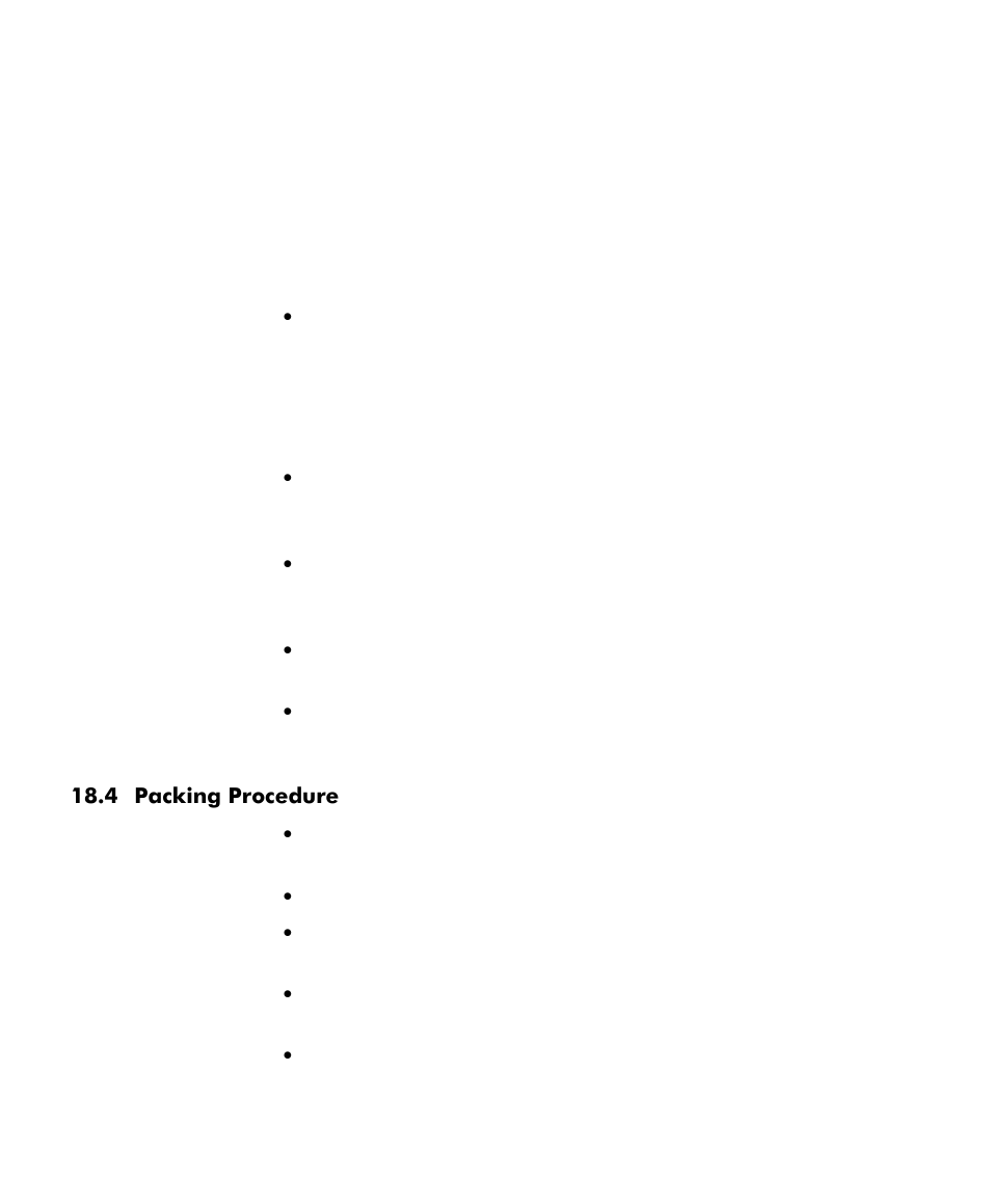 Packing procedure | YSI 556 MPS User Manual | Page 118 / 136