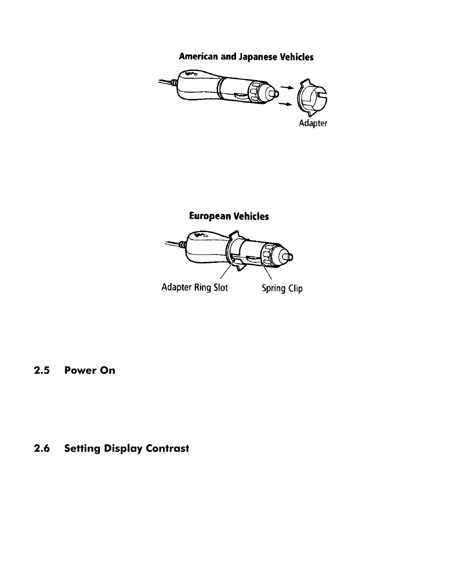 Power on, Setting display contrast | YSI 556 MPS User Manual | Page 20 / 136