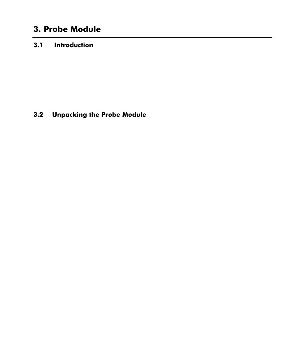 Probe module, Introduction, Unpacking the probe module | YSI 556 MPS User Manual | Page 25 / 136